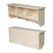 International Concepts Wall Shelf Unit with Storage, Unfinished SH-150 - alternate 6